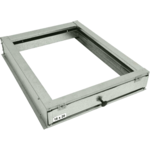 Sheet Metal Filter Rack, 3-3/4