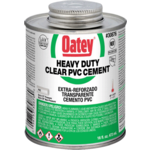 PVC Cement, 16oz Clear Heavy-Duty