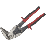 Snips, Cuts 90° Left Red Grip Steel AVs Aviation