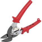 Snips, Cuts Offset Left Red Grip Steel AVsMini Aviation