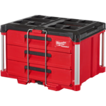 Tool Box, 50lb Capacity 3-Drawer PACKOUT